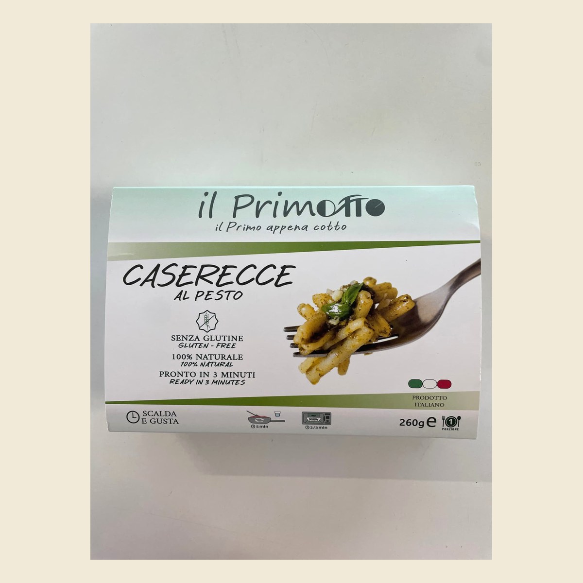 Caserecce al pesto