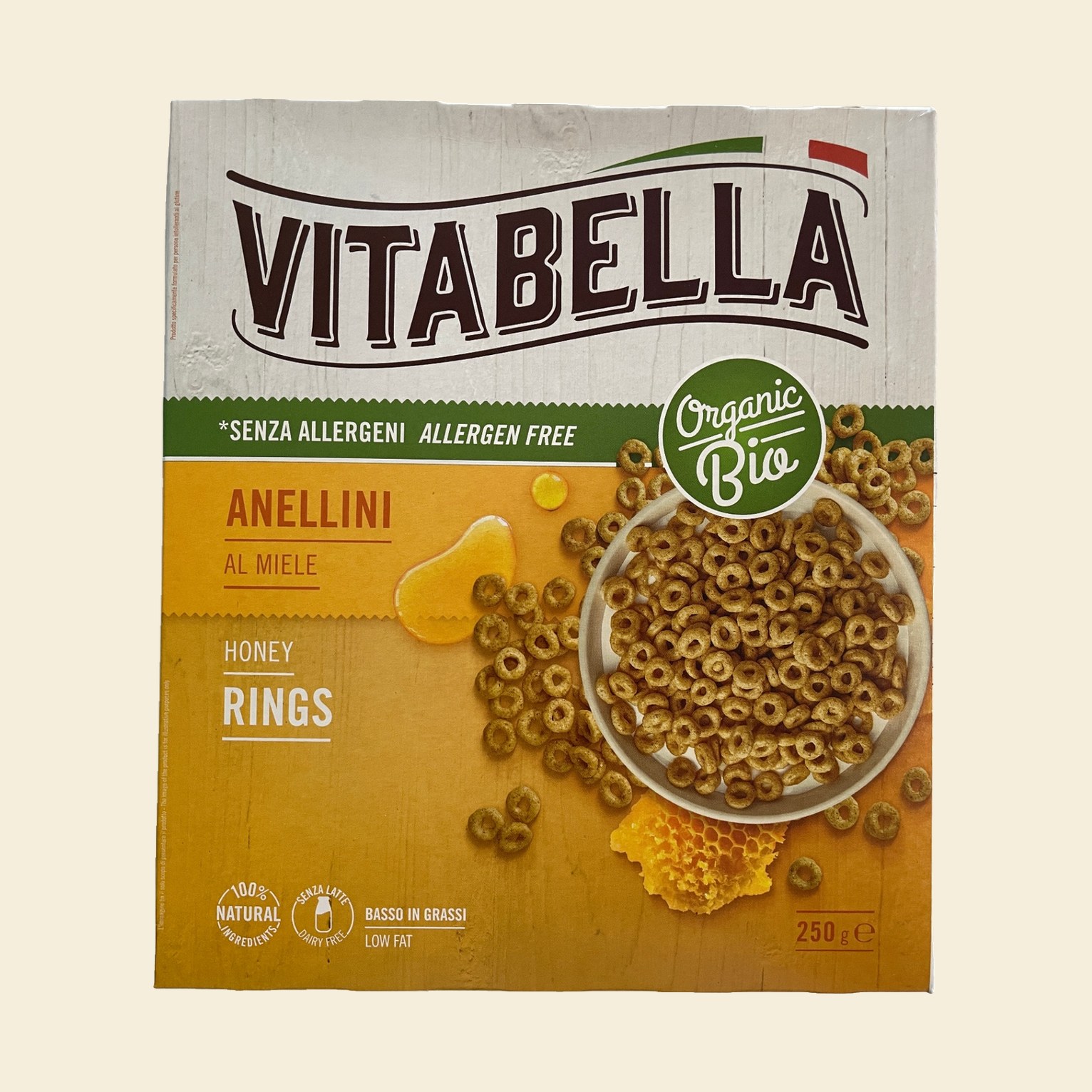 Anellini al Miele – Honey Rings Bio
