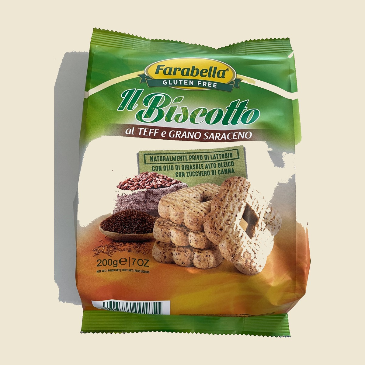 Il Biscotto al Teff e Grano Saraceno