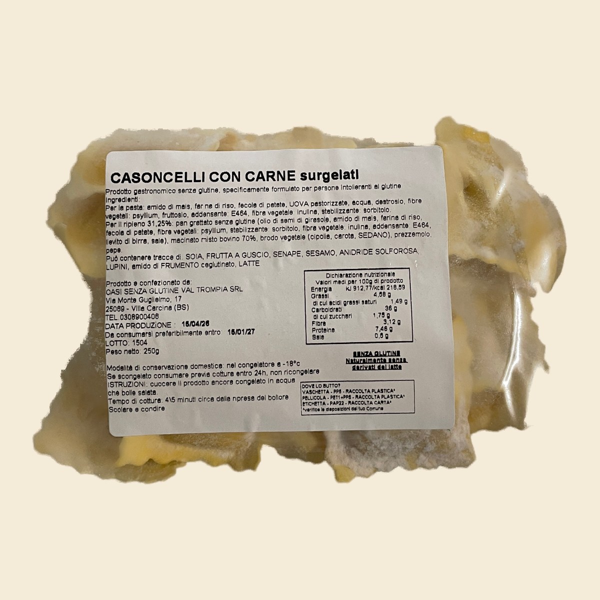 Casoncelli con Carne