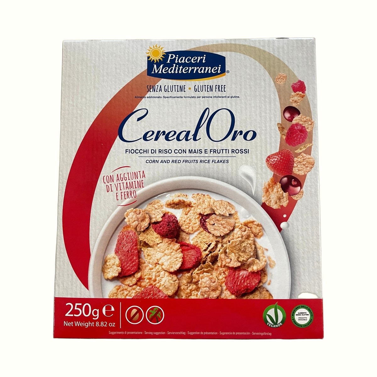 CerealOro Fiocchi di Riso con Mais e Frutti Rossi