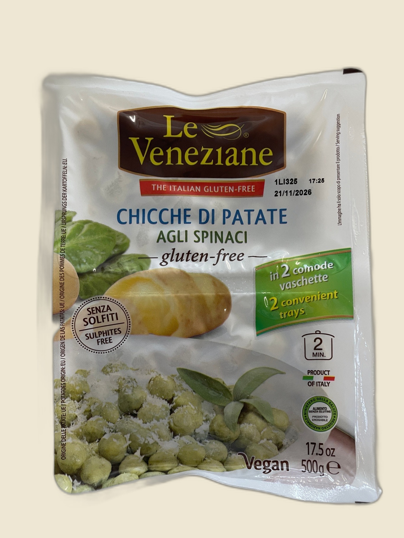 Chicche di Patate agli Spinaci