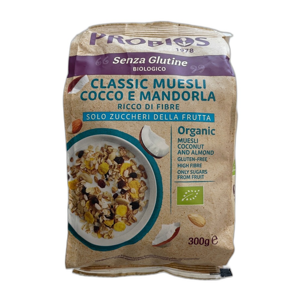 Classic Muesli Cocco e Mandorla Bio
