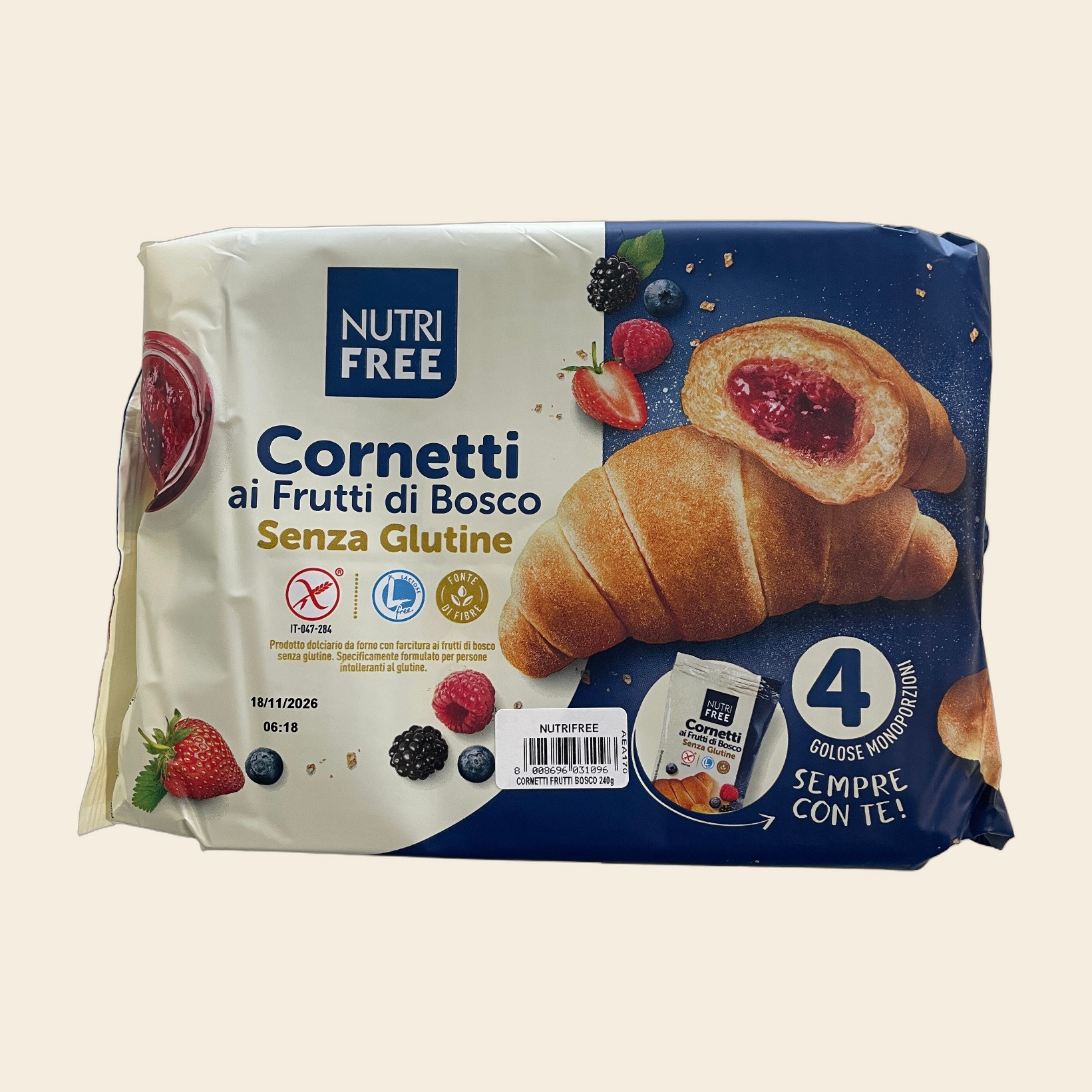Cornetti ai Frutti di Bosco