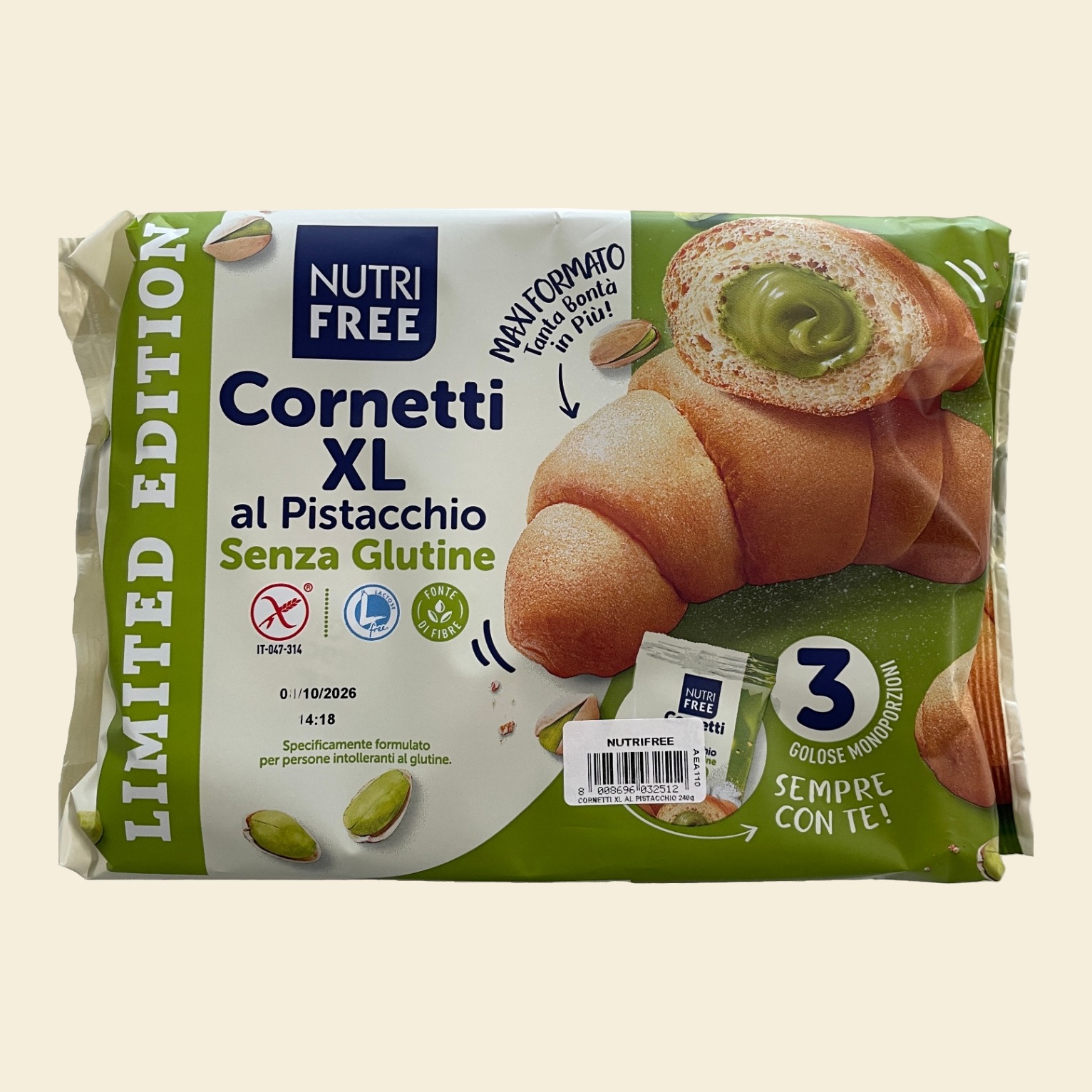 Cornetti XL al Pistacchio (Limited Edition)