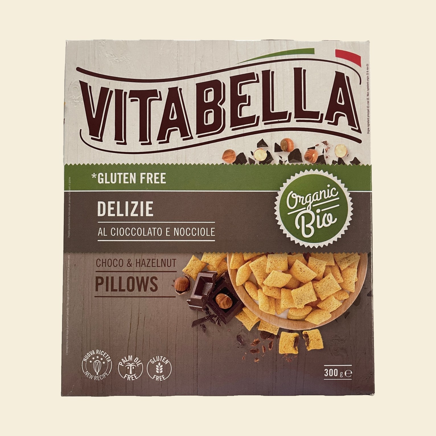 Delizie al Cioccolato e Nocciole – Choco & Hazelnut Pillows Bio