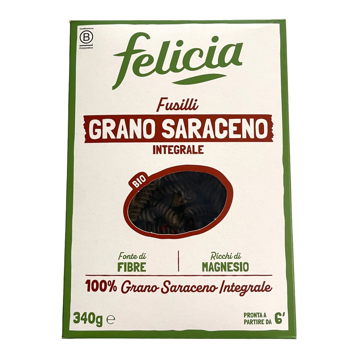 Fusilli Grano Saraceno Integrale Bio