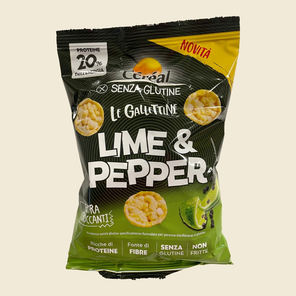 Le Gallettine Lime & Pepper