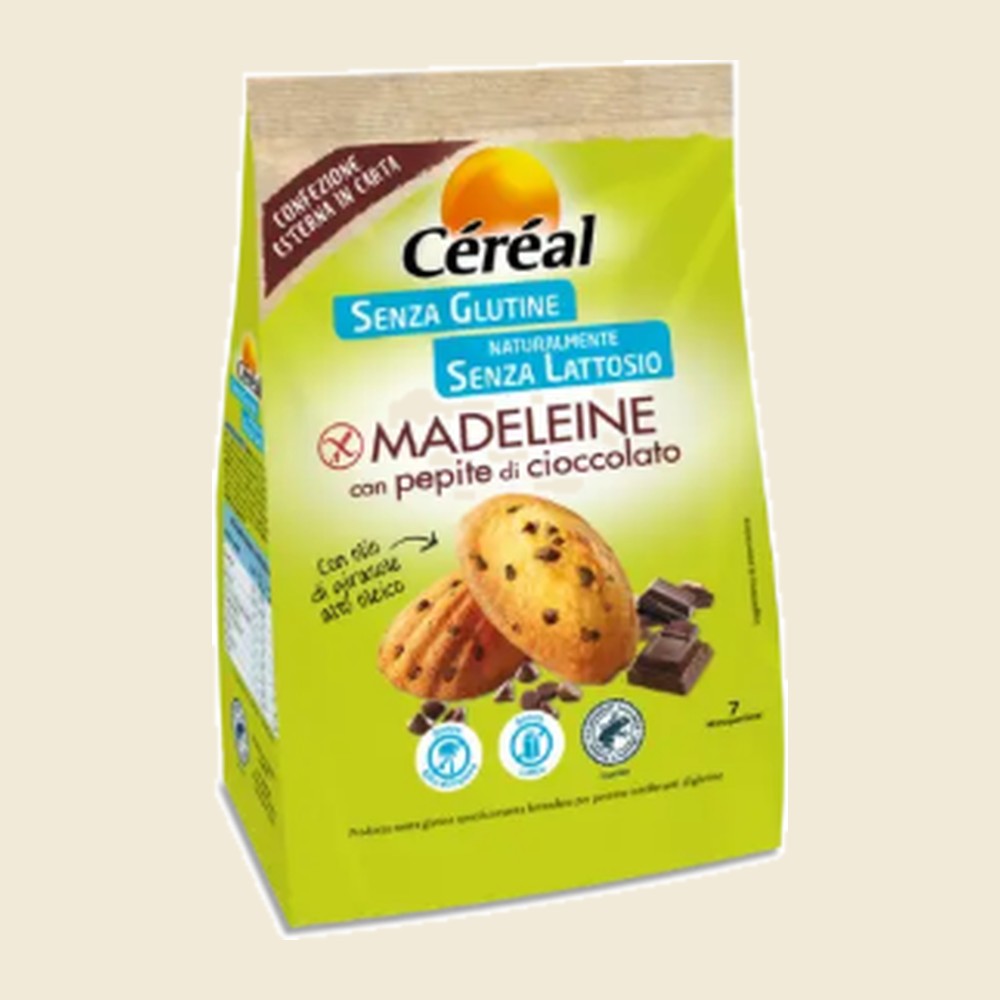 Madeleine con Pepite di Cioccolato