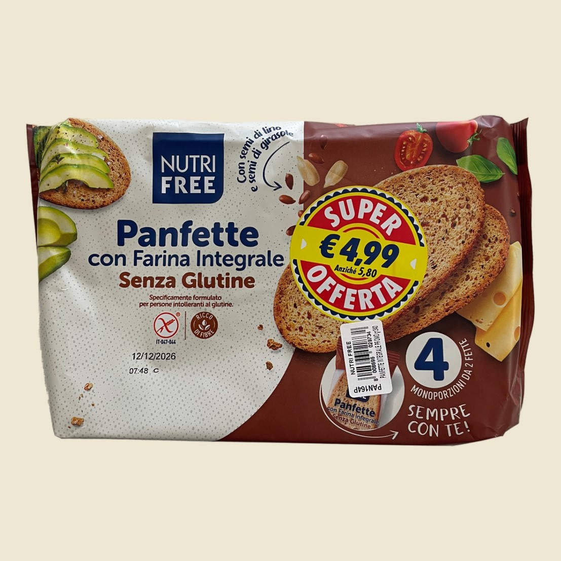 Panfette con Farina Integrale