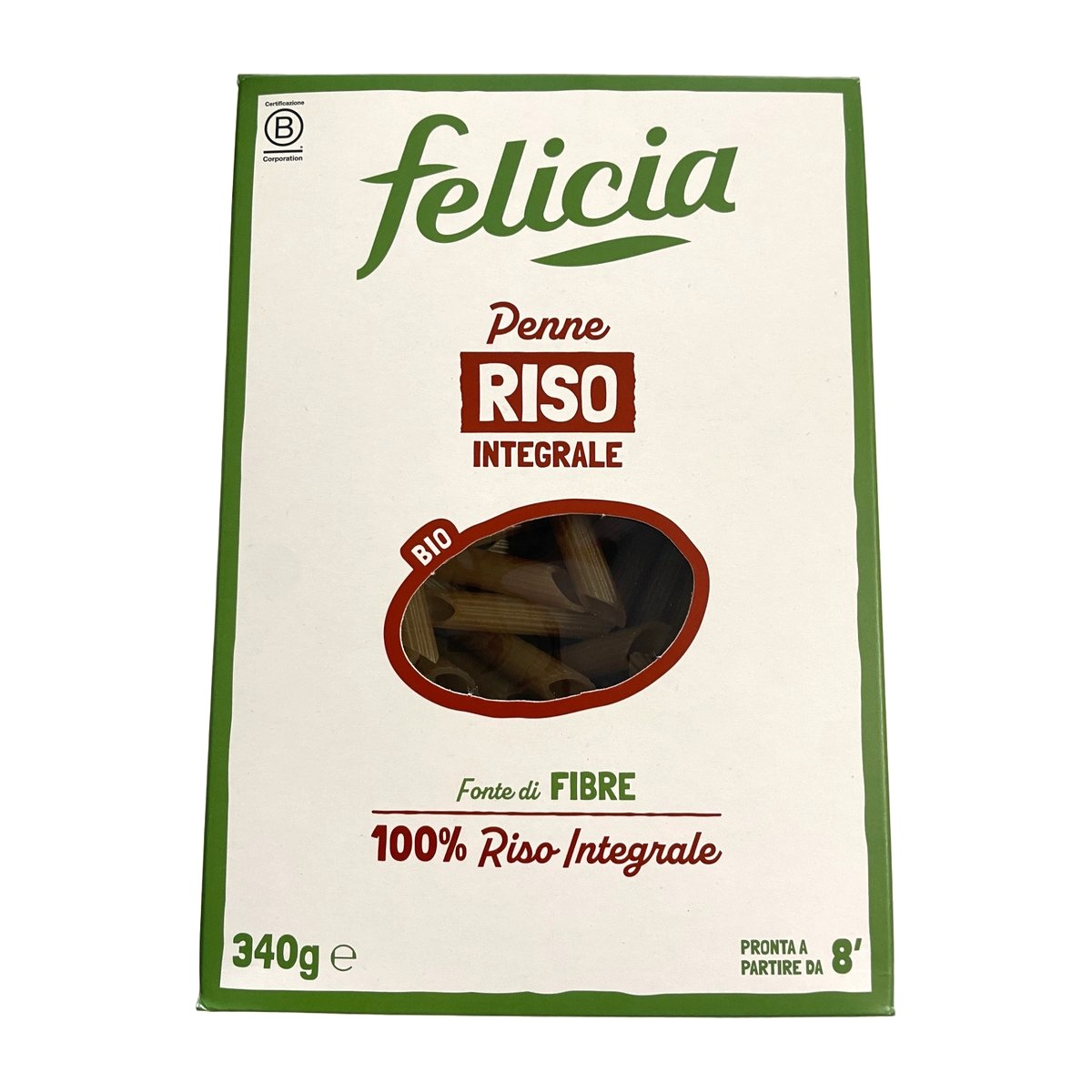 Penne Riso Integrale Bio