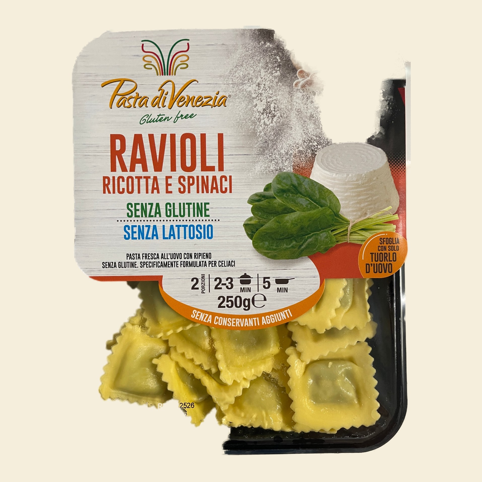 Ravioli Ricotta e Spinaci