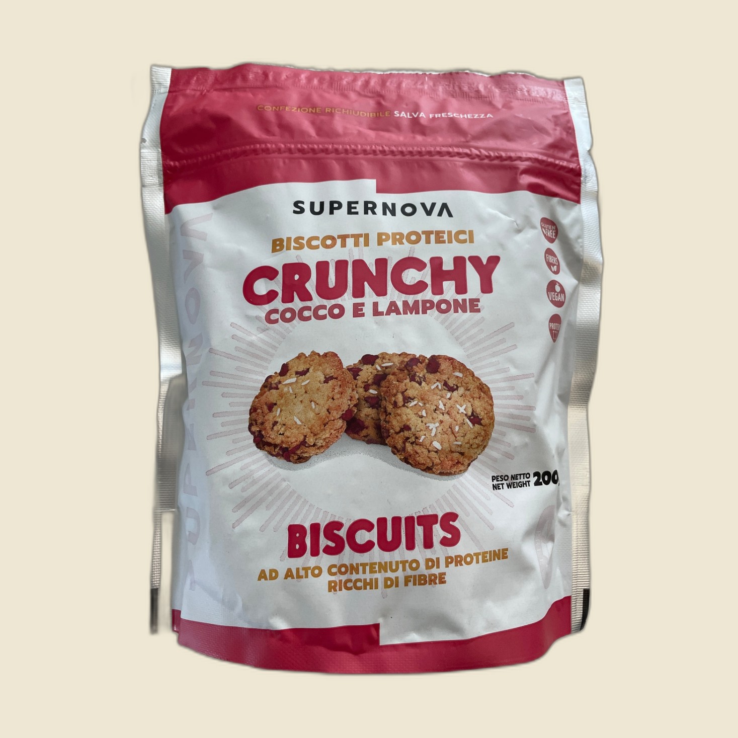 Supernova Crunchy Cocco e Lampone