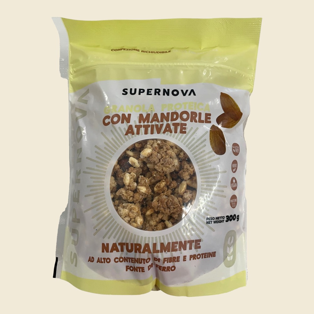 Supernova Granola Proteica con Mandorle Attivate