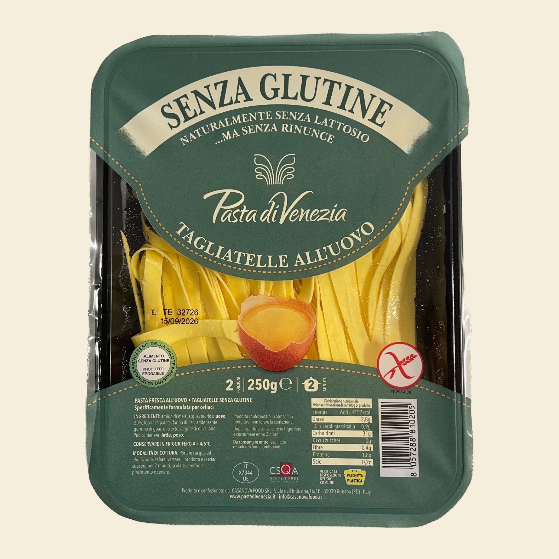 Tagliatelle all'Uovo