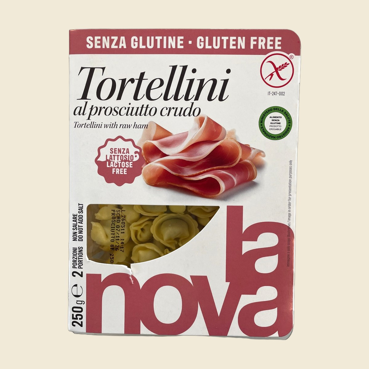 Tortellini al Prosciutto Crudo