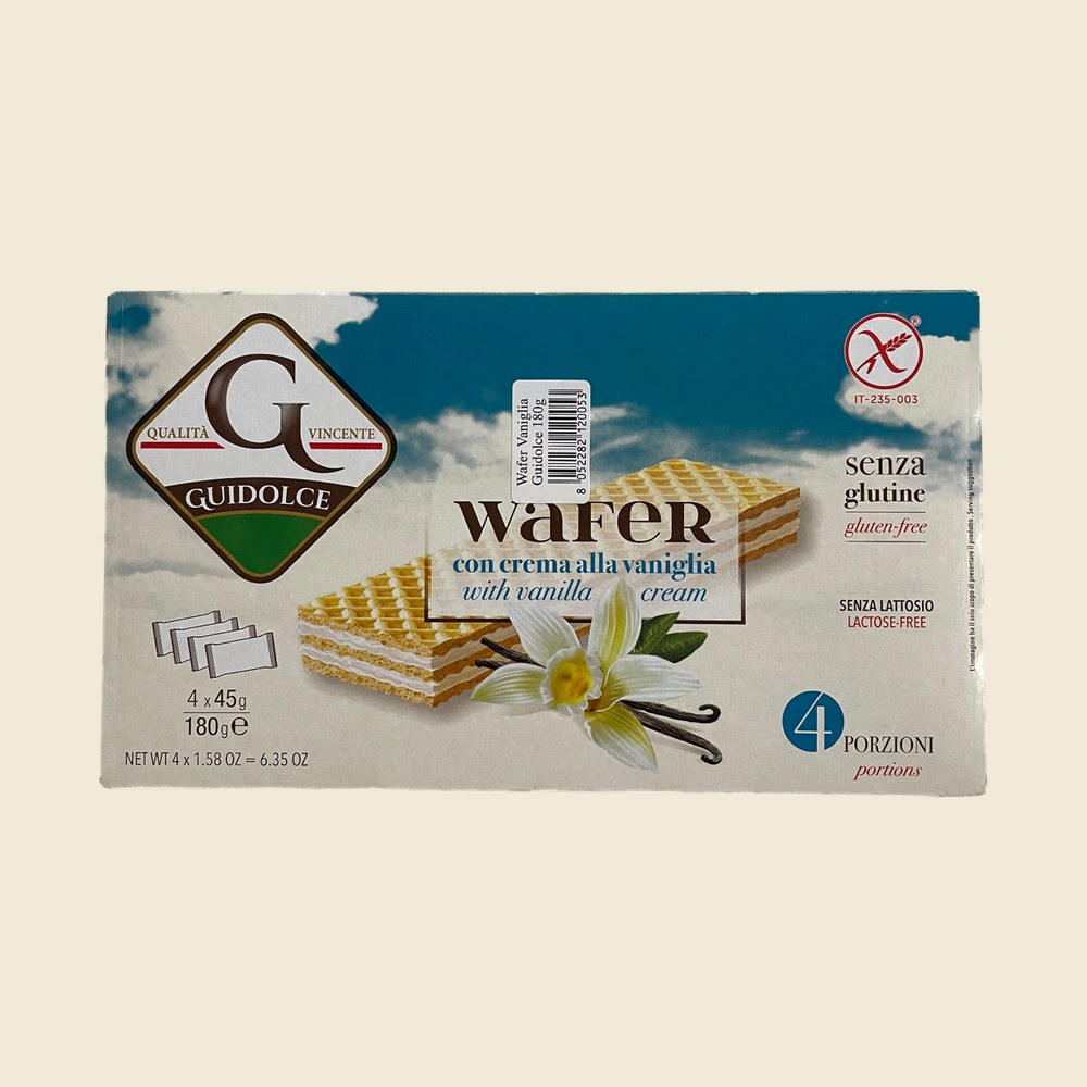 Wafer con Crema alla Vaniglia