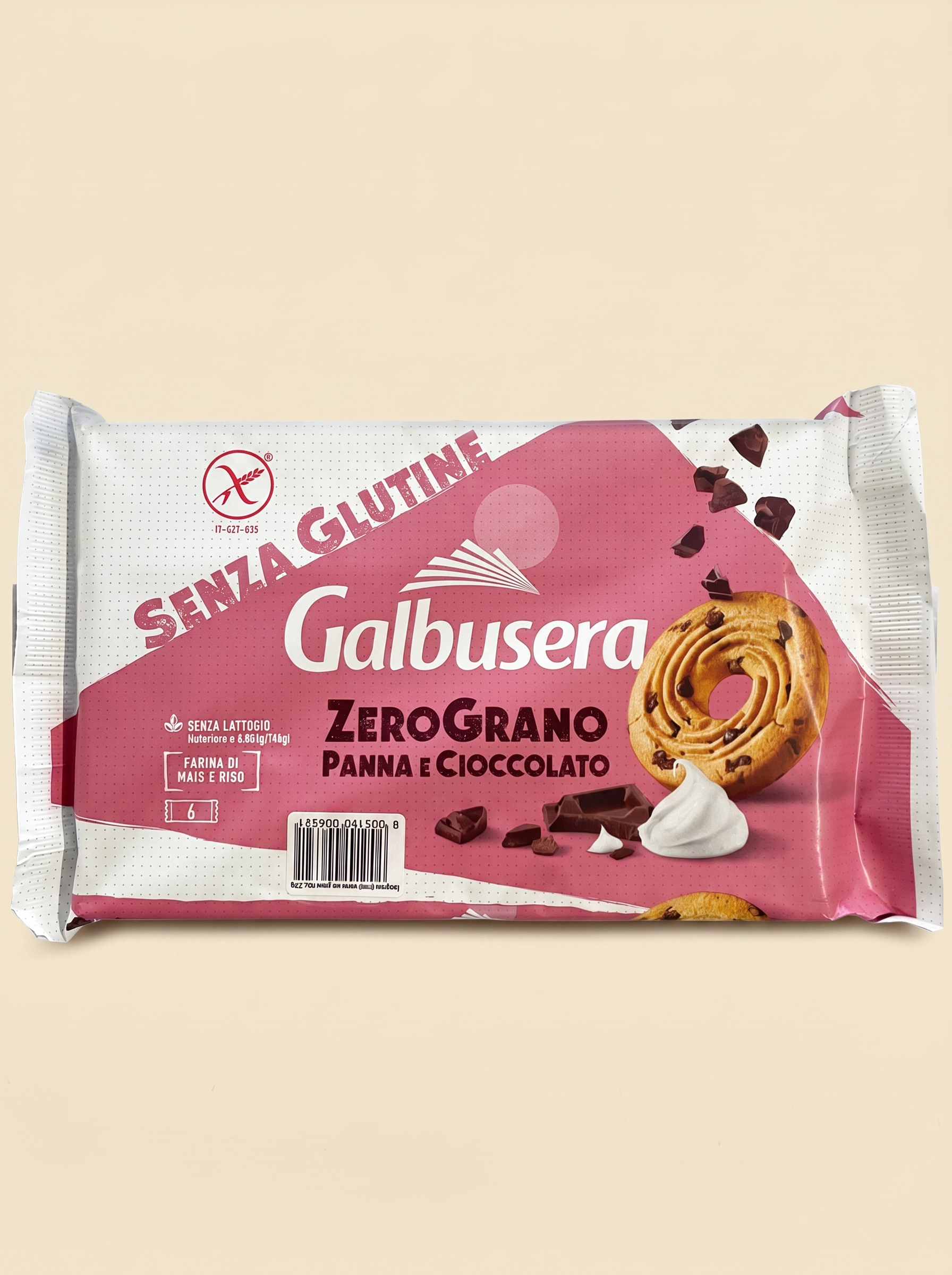 ZeroGrano Panna e Cioccolato